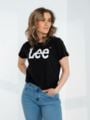 Lee Logo Tee Black