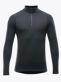 Devold Duo Active Merino 205 Zip Neck Man Black