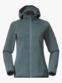 Bergans Kamphaug Knitted Hoodie Grey Sage