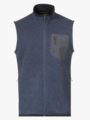 Bergans Kamphaug Knitted Vest Men Granite Blue