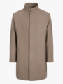 Jack and Jones Wilson Wool Coat Greige