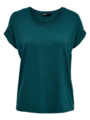 Only Moster Short Sleeve O-Neck Top Deep Teal