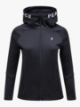 Peak Performance Rider Zip Hood Black