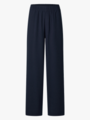 Selected Femme Tinni-Relaxed Mid Waist Wide Pant Dark Sapphire