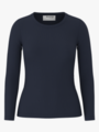 Selected Femme Dianna Long Sleeve O-Neck Top Dark Sapphire