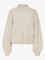 Vero Moda Gail Long Sleeve Highneck Pullover Birch