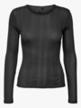 Vero Moda Lisa Long Sleeve Top Black